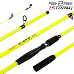 Спиннинг штекерный (стекловолокно) 2 колена Fish2Fish Storm (100-200) 1,8 м; F2FS-180