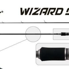 Спиннинг штекерный угольный 2 колена Surf Master SP1122 Wizard Spin; SP1122-254