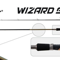 Спиннинг штекерный (угольный) 2 колена S Master SP1123 Wizard Spin 842MMF HMC (5,5-17,5) 2,54 м; SP1123-254