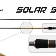 Спиннинг штекерный, 2 колена, S Master SP1125 Solar Spin, 802MHM HMC, 5.5-21,2.4 м, уголь; SP1125-240