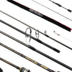 Спиннинг штекерный (угольный) 2 колена Akara SL1003 Micro Jig 702UL-T TX-30 (0,6-8) 2,1 м; SL1003-210