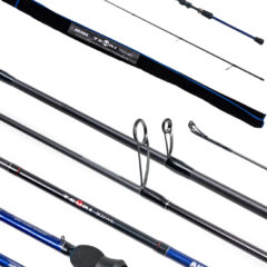 Спиннинг штекерный (угольный) 2 колена Akara Teuri MLS762 TX-30 (5,5-17,5) 2,3 м; S762ML-230