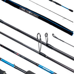 Спиннинг штекерный (угольный) 2 колена Akara Teuri MS902 TX-30 (8-24,5) 2,7 м; S902M-270