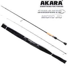 Спиннинг штекерный (угольный) 2 колена Akara Simanto Micro Jig 682ULMF TX-30 (0,5-5,5) 2,0 м; 682ULMF-200
