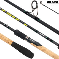 Спиннинг штекерный (угольный) 2 колена Akara Hard Jig MHF752 TX-30 (14-42) 2,25 м; 752MHF-225
