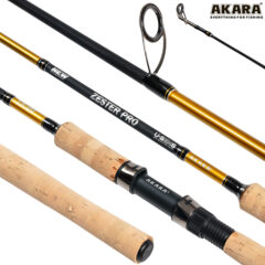 Спиннинг штекерный (угольный) 2 колена Akara Zester Pro TX-20  (3-18) 2,4 м; ZRP-3-18-240