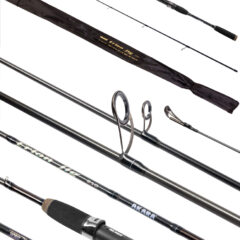 Спиннинг штекерный (угольный) 2 колена Akara Erion Jig TX-30 (2-8) 2,28 м; AE19-2-228