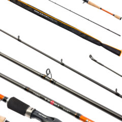 Спиннинг штекерный (угольный) 2 колена Akara Teuri Cast 802H (17,5-49) 2,4 м; ATC-240H