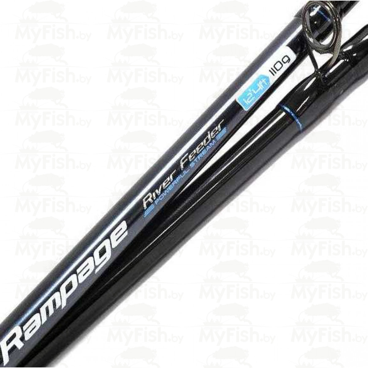 Удилище фидерное ZEMEX RAMPAGE River Feeder 12.4 ft - 110 g — изображение 4