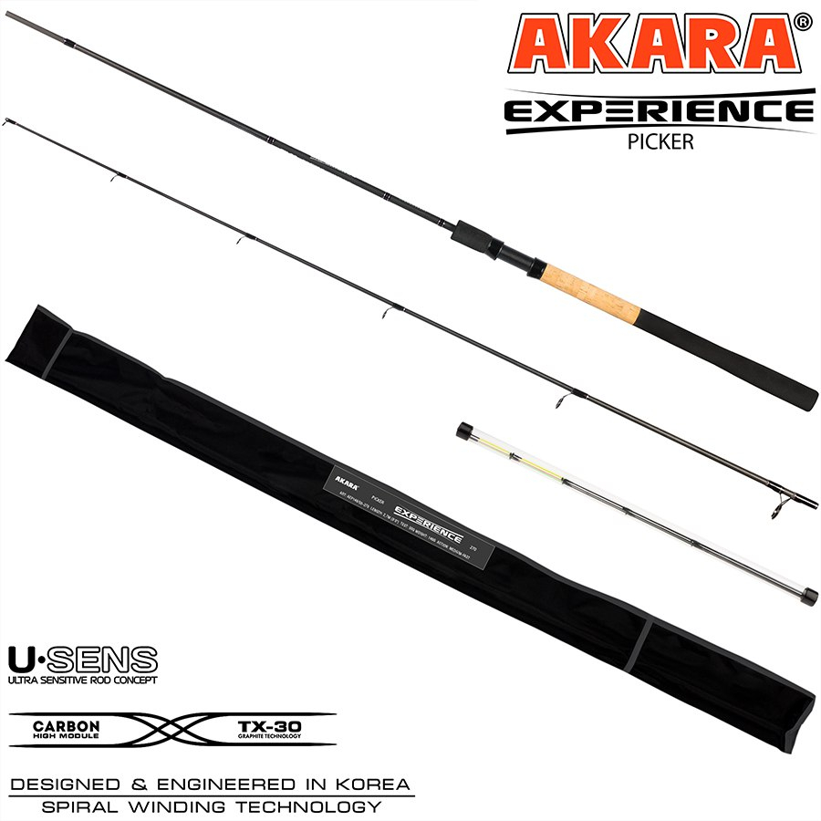 УДИЛИЩЕ ПИКЕРНОЕ Akara Experience Picker TX-30 (10-30-50) 2,7 м со смен. хл. — изображение 2