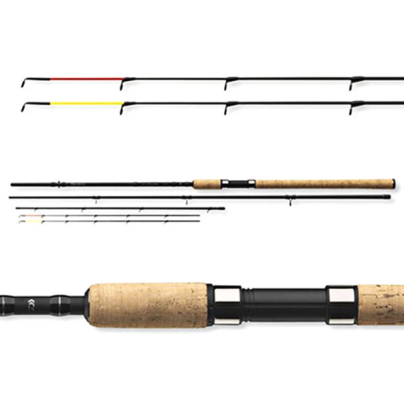 Удилище фидер. DAIWA "Black Widow Feeder" 3,60 м (до 150г)