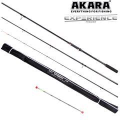 Удилище штекерное (угольное) фидерное 3 колена Akara Experience Feeder TX-30 (50-100-150) 3,6 м; AEF-360
