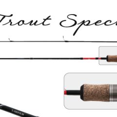 Спиннинг штекерный (угольный) 2 колена S Master K1226 Trout Special S-602ULM TX-20 (0,5-4,6гр.) 1,83 м; K1226-183
