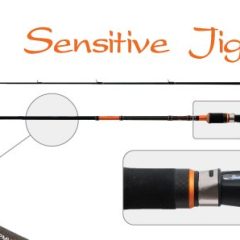 Спиннинг штекерный, 2 колена, S Master LC1245 Chokai Series Sensitive Jig, 722MHF TX-20,7-21,2.18 м, уголь; LC1245-218