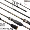 Спиннинг штекерный (угольный) 2 колена Akara SL1003 Micro Jig 662UL-T TX-30 (0,6-8) 2,0 м; SL1003-200