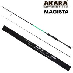 Спиннинг штекерный (угольный) 2 колена Akara Magista MHMF 822 TX-20 (10,5-35,0) 2,48 м; 822MHMF-248