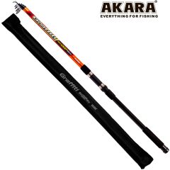 Удилище телескопическое (стекловолокно) карповое Akara Graffiti Tele Carp 4,2 м; AKGTC-420