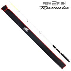 Спиннинг одночастный (стекловолокно) Fish 2 Fish Rumata (50-100) 1,2 м; F2FR-120
