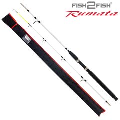Спиннинг штекерный (стекловолокно) 2 колена Fish 2 Fish Rumata (80-150) 1,80 м; F2FR-180
