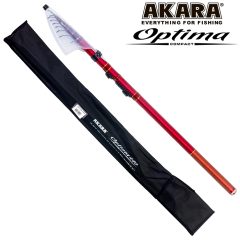Удилище телескопическое (угольное) с/с Akara Optima compact TX30 (10-30) 5,0 м; AOC-500