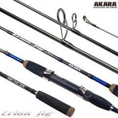 Спиннинг штекерный (угольный) 2 колена Akara Erion Jig TX-30 (5-25) 2,28 м; AE19-5-228