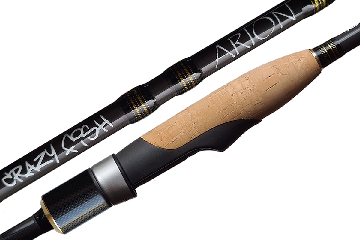 Удилище спиннинговое CRAZY FISH Arion 229cm 7'6" 3-12g line 0,3-0,8 PE EFF 68g