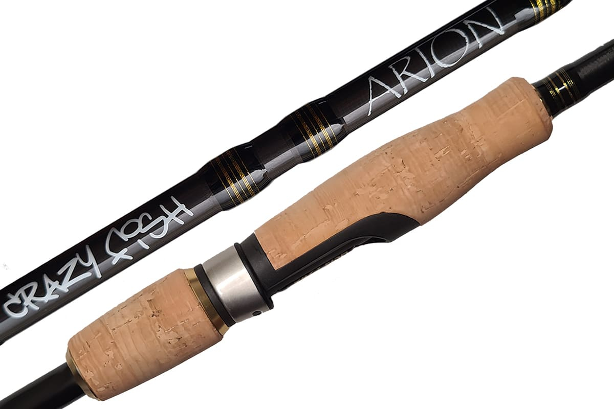 Удилище спиннинговое CRAZY FISH Arion 280cm 9'2" 3-14g line 0,4-0,8 PE EFF