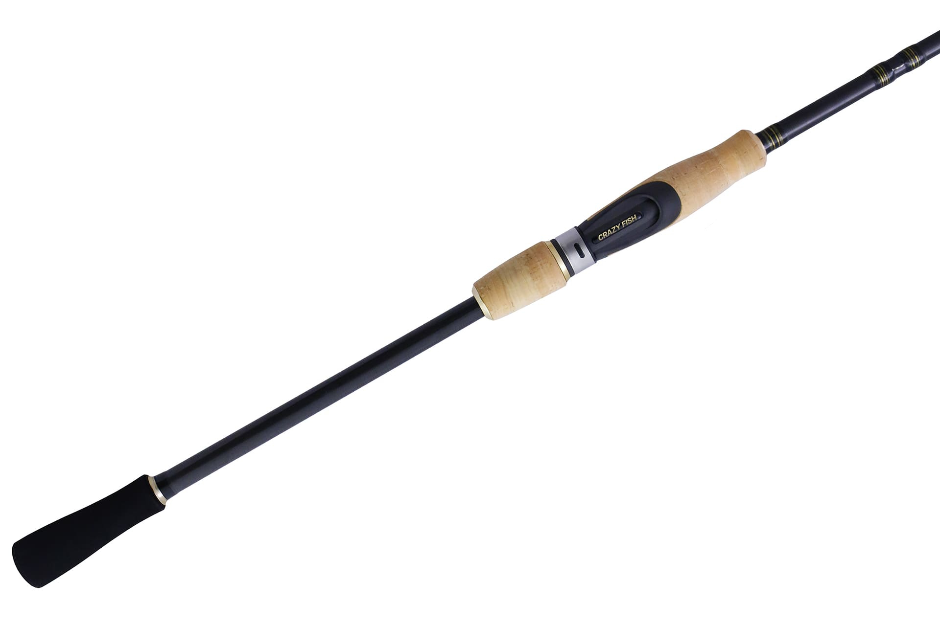 Удилище спиннинговое CRAZY FISH Arion 280cm 9'2" 3-14g line 0,4-0,8 PE EFF — изображение 2