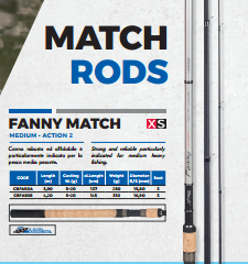 Матчевое удилище Colmic Fanny Match 4.2м, 5-20гр