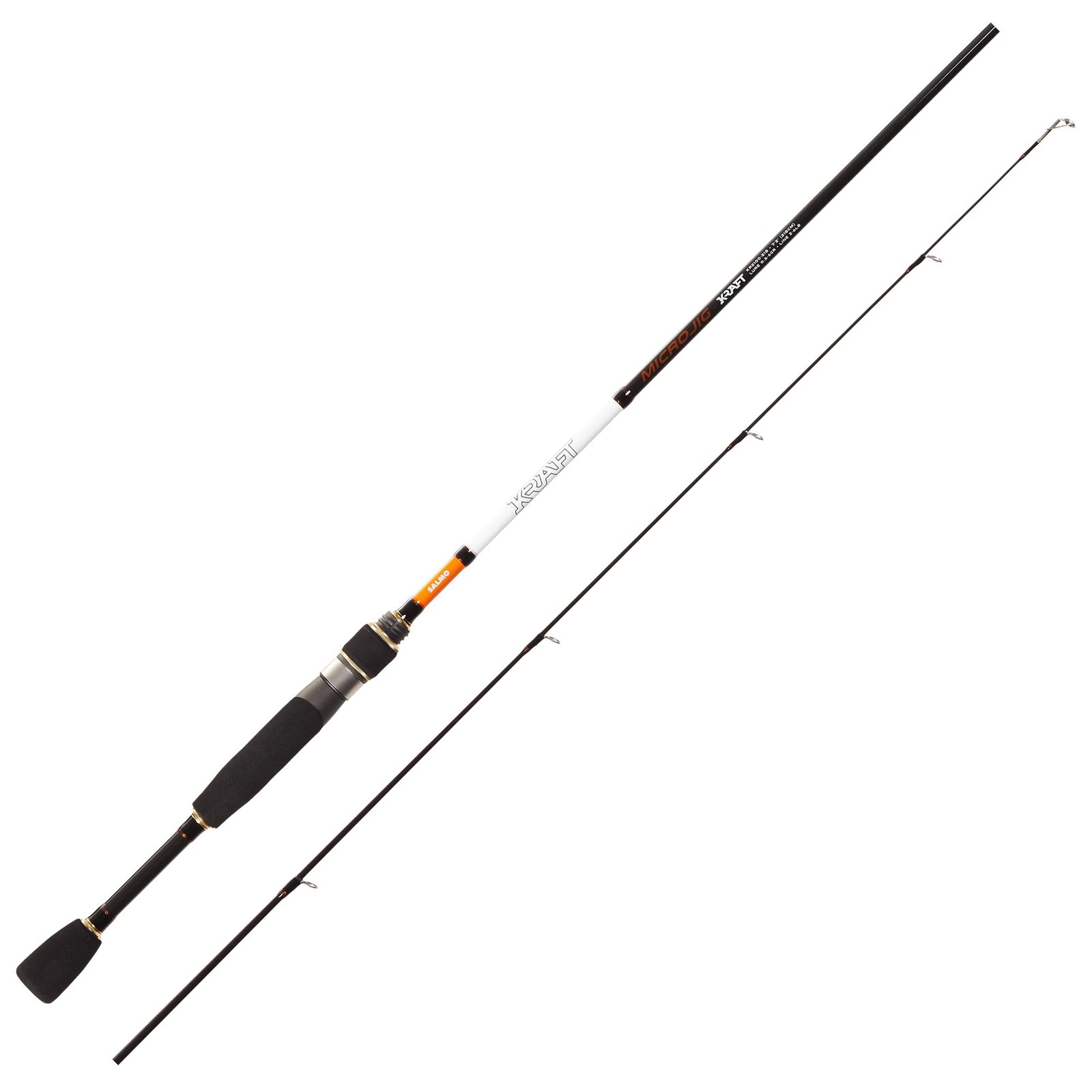 Спиннинг Salmo KRAFT MICROJIG 202см, 0.6-6г, Med-Fast, 89г, графит 30T