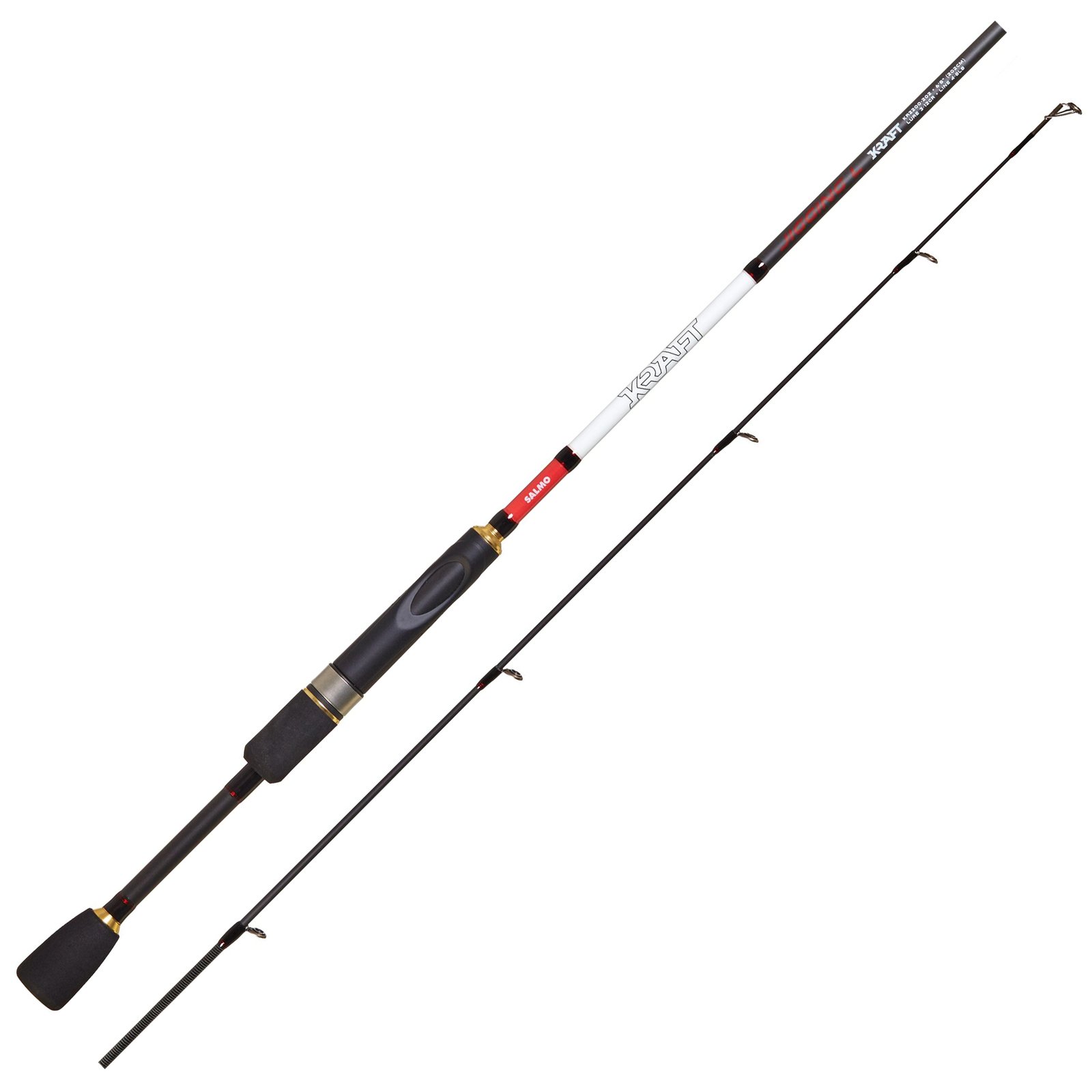 Спиннинг Salmo KRAFT JIGGING L 202см, 3-12г, Med-Fast, 107г, графит 30T