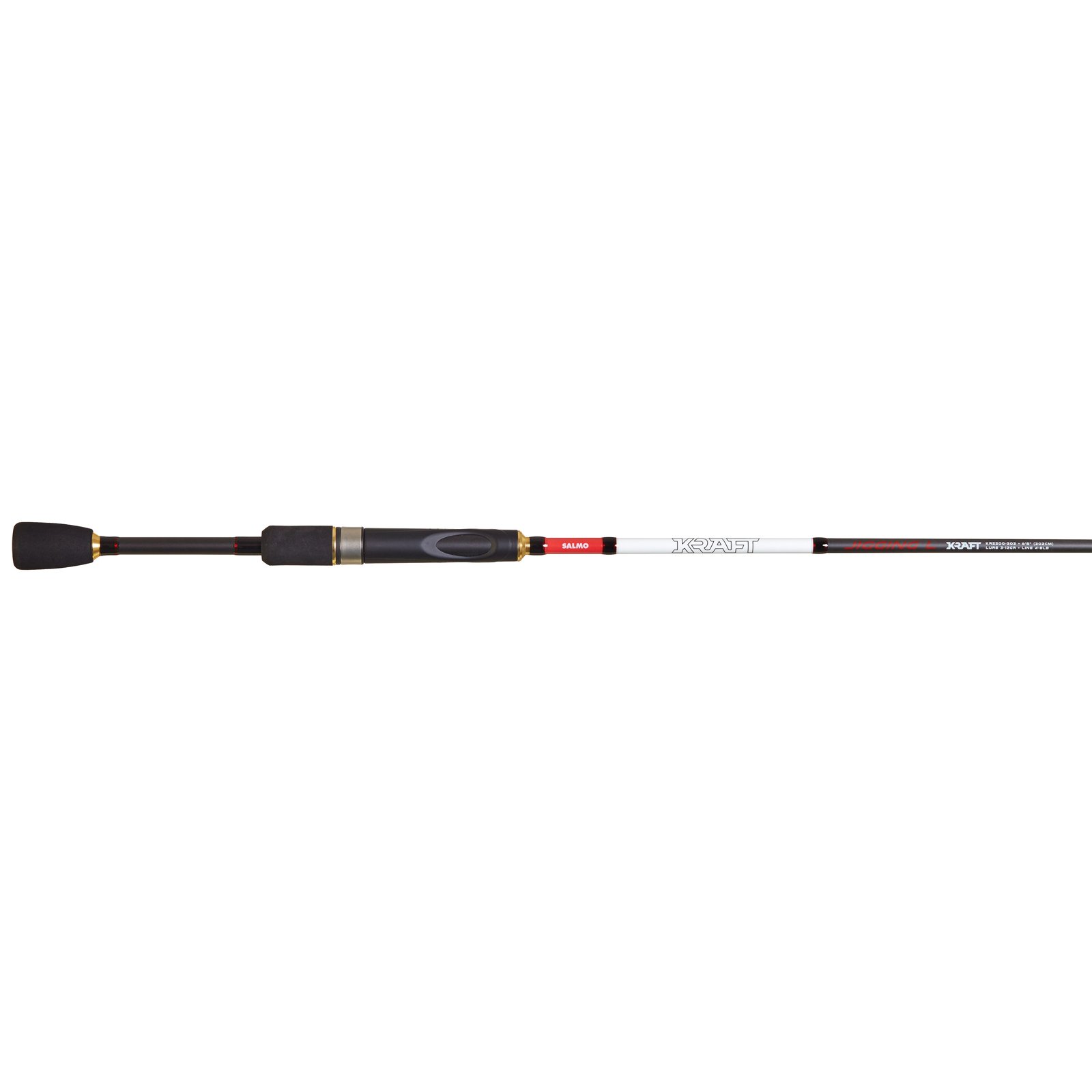 Спиннинг Salmo KRAFT JIGGING L 202см, 3-12г, Med-Fast, 107г, графит 30T — изображение 2