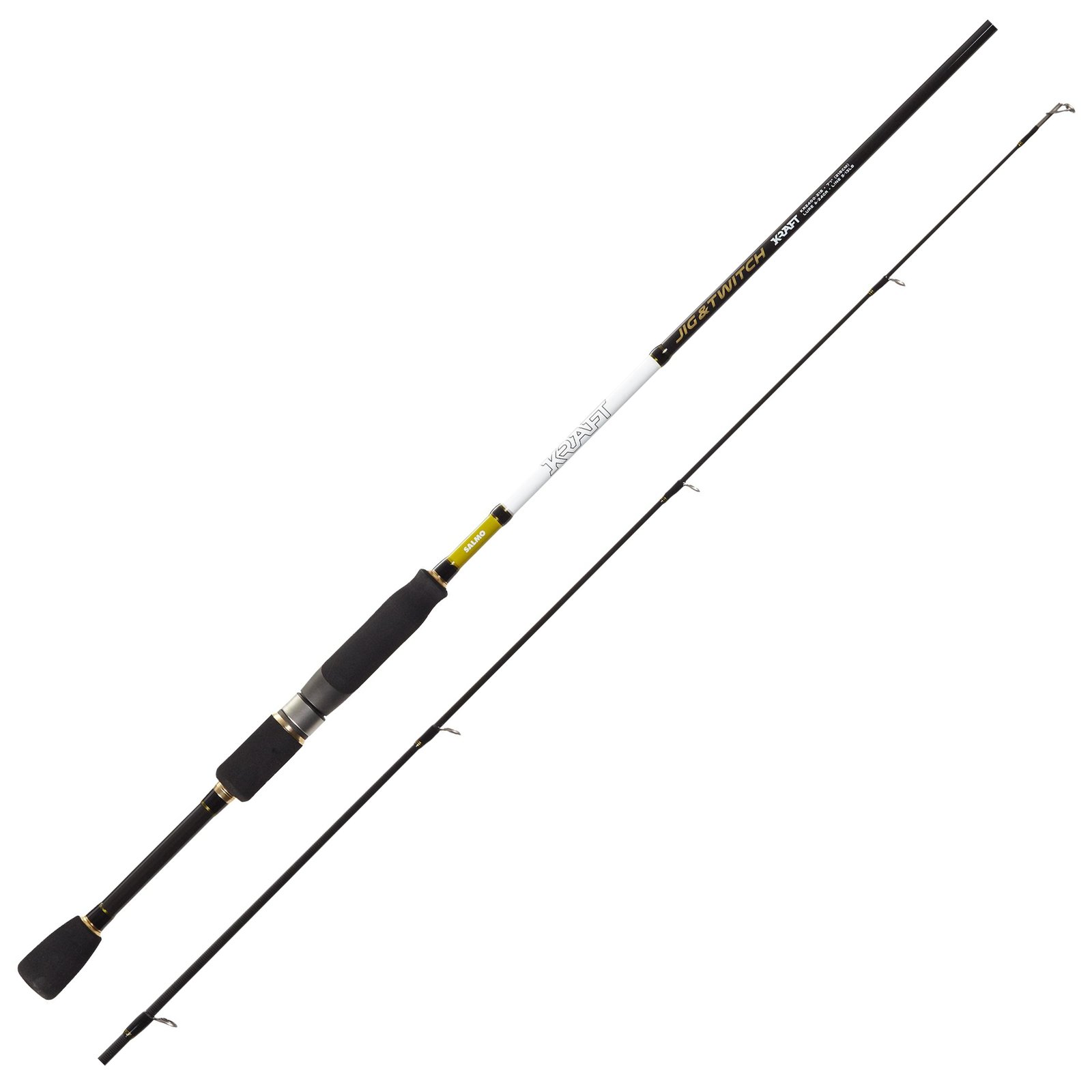 Спиннинг Salmo KRAFT JIG&TWITCH 215см, 6-24г, Fast, 116г, графит 30T