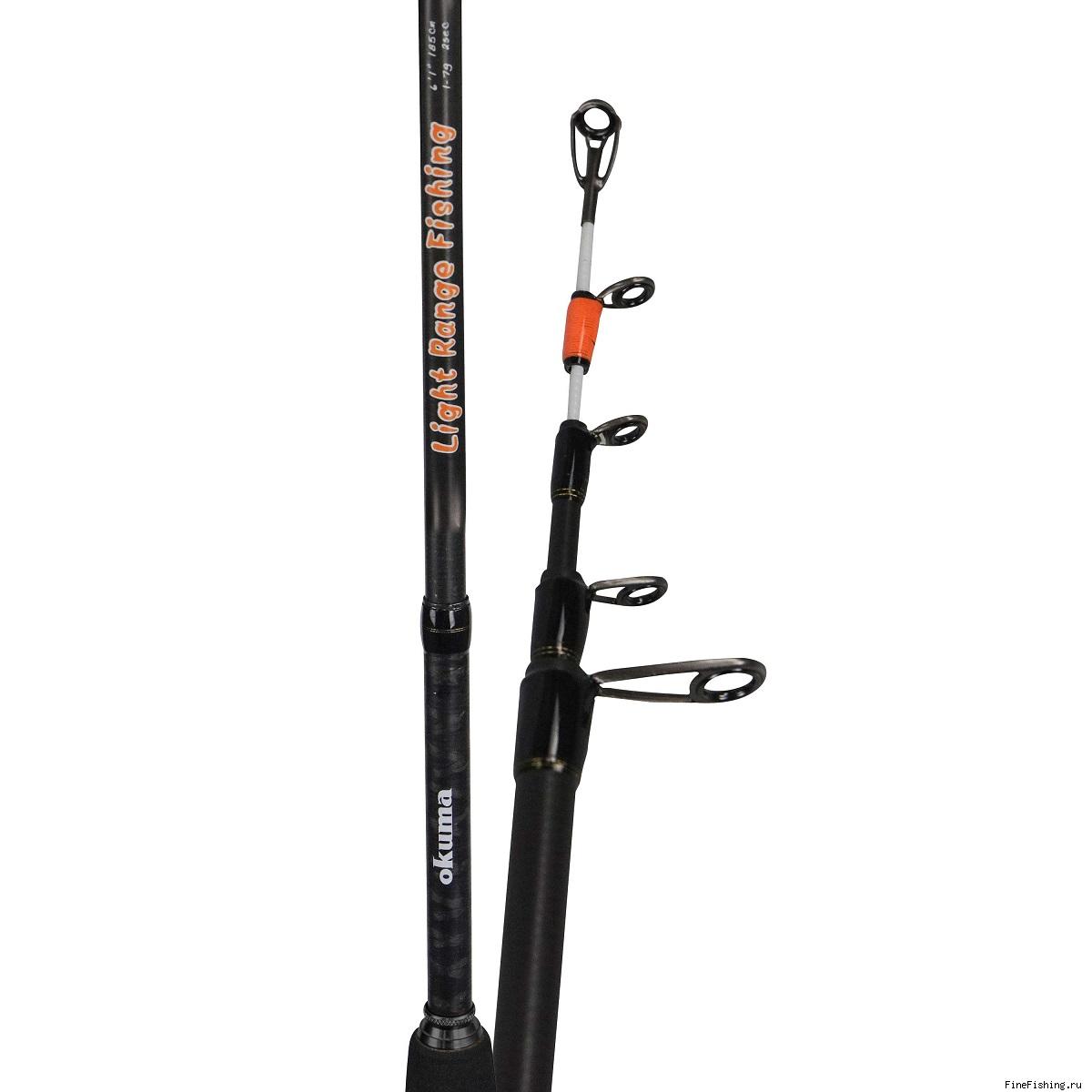 Удилище Okuma Light Range Fishing UFR Tele Spin 6'0" 182cm 1-7g 5sec