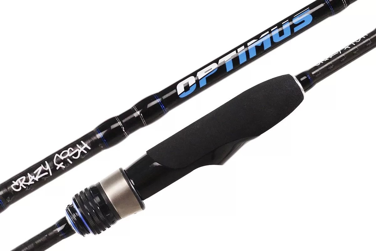 Удилище спиннинговое CRAZY FISH Optimus 229cm 7'6" 2-10g line 0,3-0,6 PE F 86g