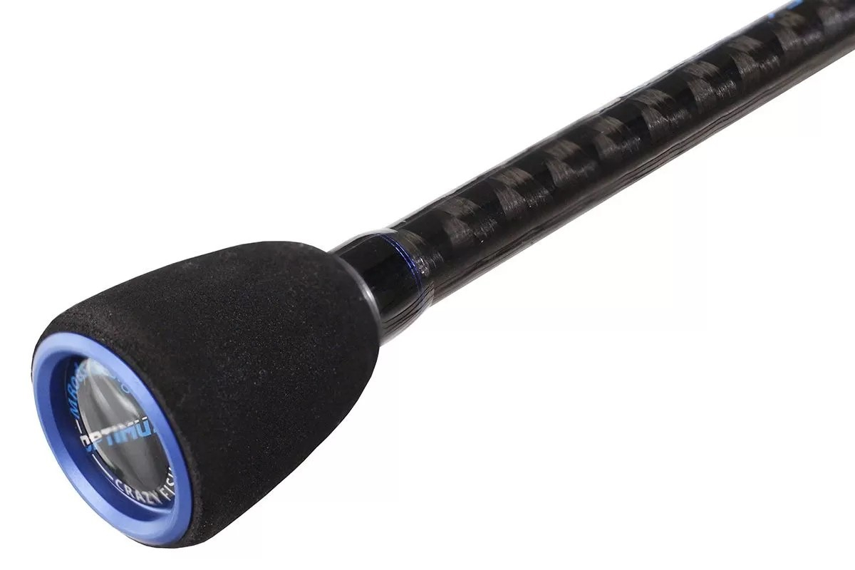 Удилище спиннинговое CRAZY FISH Optimus 229cm 7'6" 2-10g line 0,3-0,6 PE F 86g — изображение 4