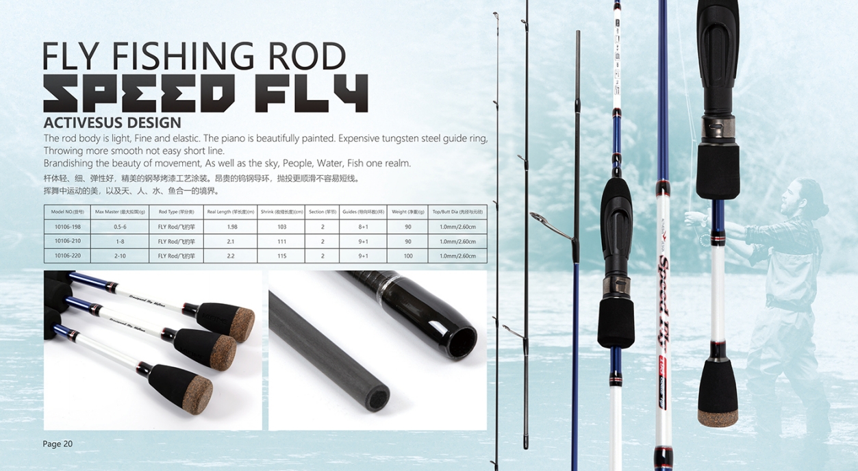 Спиннинг MIFINE SPEEDFLY SPIN 198 см 0,5-6 г — изображение 2
